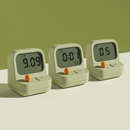 multiple retro arcade machine alarm clocks